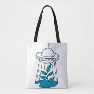 Tote Bag OVNI Alien