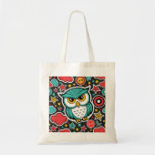 Tote Bag Owl se demande : (Devant)