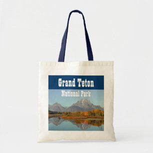 Tote Bag Oxbow Bend, Mont Moran Reflection, Grand Teton NP