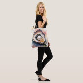 Tote Bag Oyster Avec Pearl Shellfish Art (Sur le modèle)