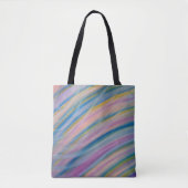 Tote Bag P8 Art Abstrait Coloré Unique (Devant)