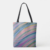Tote Bag P8 Art Abstrait Coloré Unique (Dos)