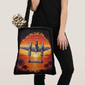 Tote Bag P-38 Lightning in the Pacific Theater (De près)
