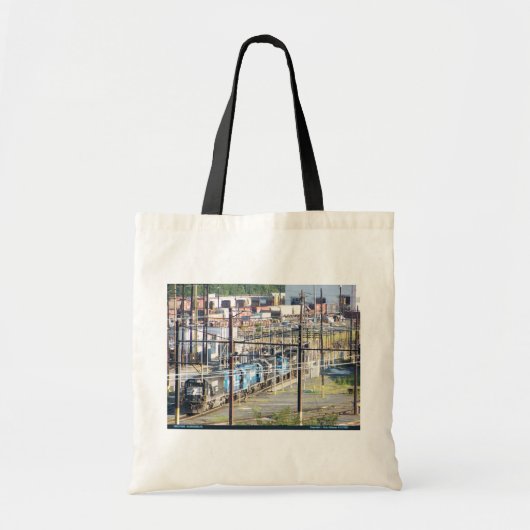 Tote Bag PA du sud d'Harrisburg de yard de chemin de fer (Devant)