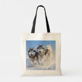 Tote Bag Pack Sibérien Husky (Dos)