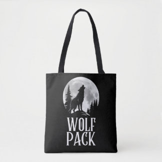 Tote Bag Pack Wolf