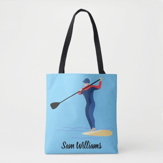 Tote Bag Paddleboarding en stand-up (Devant)