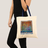 Tote Bag Padre Island Great State of Texas Sun and Sail (Devant (produit))