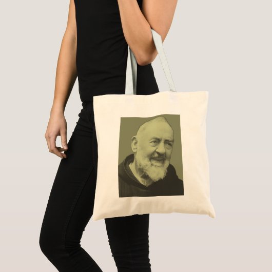 Tote Bag Padre Pio de Pietrelcina (Devant (produit))