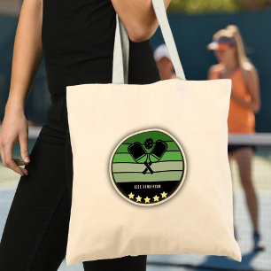 Tote Bag Pagaie de Pickleball Vert