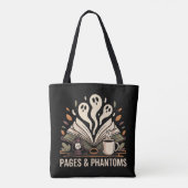 Tote Bag Pages et fantômes (Dos)