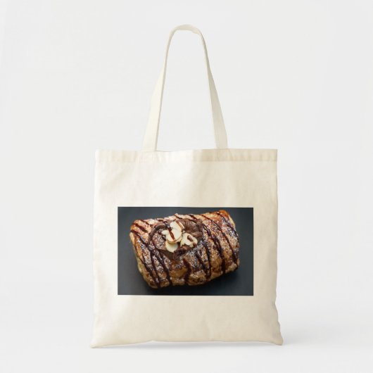 Tote Bag Pain au croissant au chocolat (Devant)
