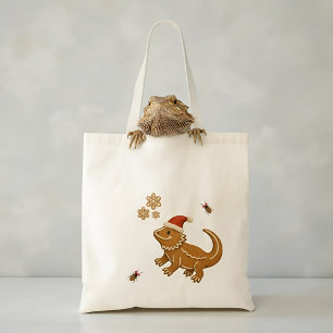 Tote Bag Pain d'épices Dragon de Noël