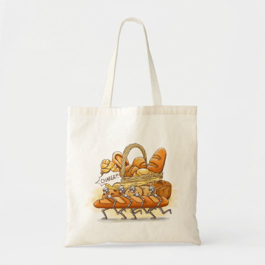 Tote Bag Pain et glace (Devant)