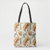 Tote Bag Pain et herbes (Devant)