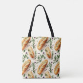 Tote Bag Pain et herbes (Dos)