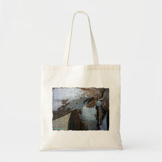 Tote Bag Paint Horse Crackle (Devant)