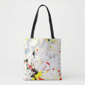 Tote Bag Paint Splatter (Devant)