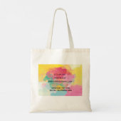 Tote Bag Paint Splatter (Dos)