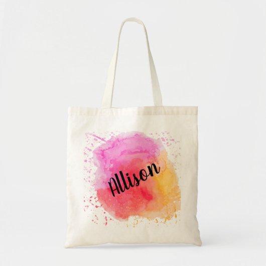 Tote Bag Paint Splatter (Devant)