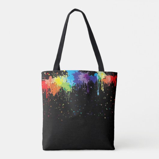 Tote Bag Paint Splatter (Dos)