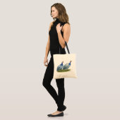 Tote Bag Paire d'ardoise de Guineas (Devant (modèle))