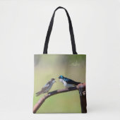 Tote Bag Paire d'avalaison de l'arbre (Devant)