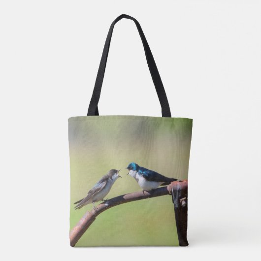 Tote Bag Paire d'avalaison de l'arbre (Dos)