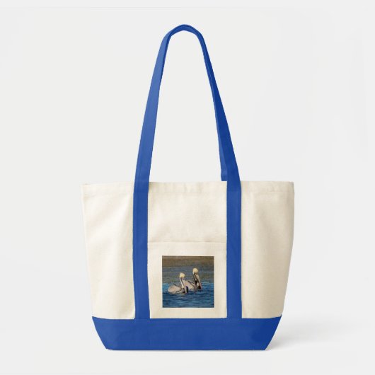 Tote Bag Paire de pélicans (Devant)