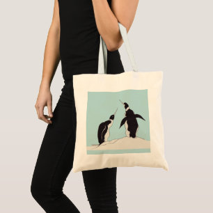 Tote Bag paire de pingouins