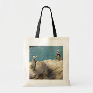 Tote Bag Paire d'iguanes Photographie de faune tropicale