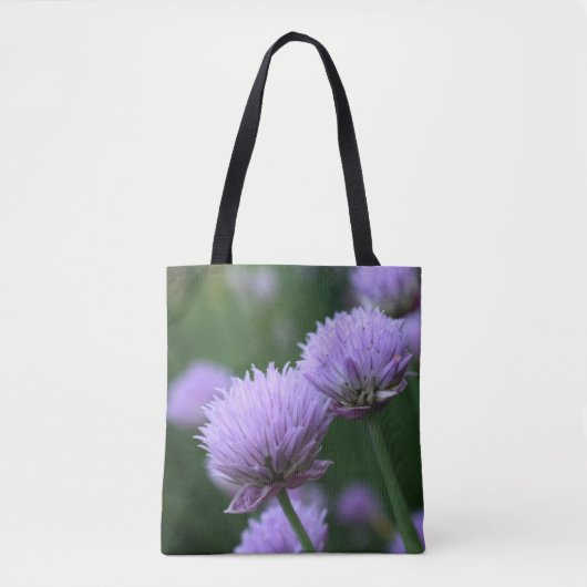 Tote Bag Paire d'oignon d'oignon violet (Devant)