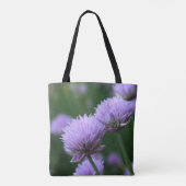 Tote Bag Paire d'oignon d'oignon violet (Dos)