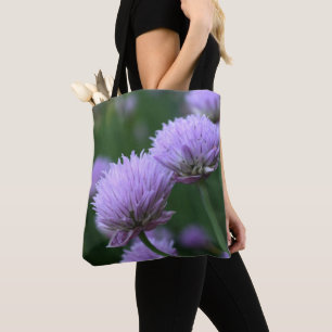 Tote Bag Paire d'oignon d'oignon violet