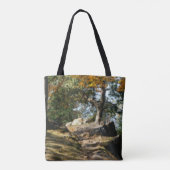 Tote Bag Paisible sentier forestier Nature (Dos)
