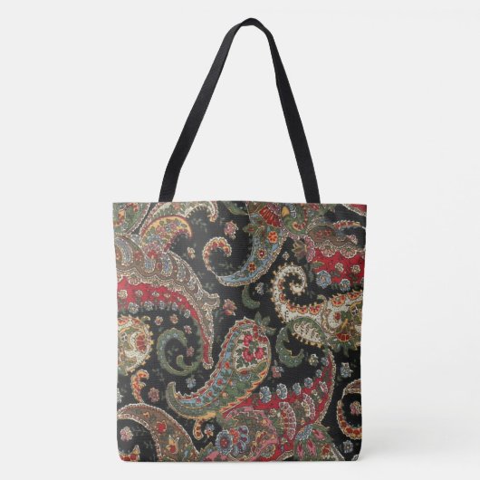 Tote Bag Paisley Fractal (Devant)