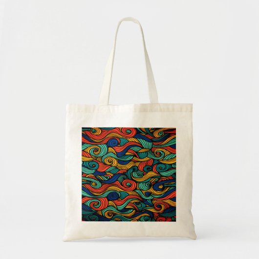 Tote Bag Paisley haché (Devant)