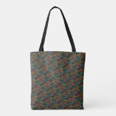 Tote Bag Paisley haché (Dos)