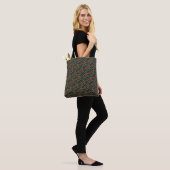 Tote Bag Paisley haché (Sur le modèle)