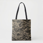 Tote Bag Paisley haché (Devant)