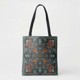 Tote Bag Paisley vintage ornement Bandana, foulard à col de