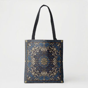 Tote Bag Paisley vintage ornement Bandana Imprimer, col de