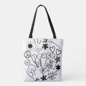 Tote Bag Paix (Dos)