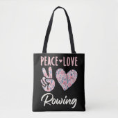 Tote Bag Paix Amour Rwing (Devant)
