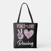 Tote Bag Paix Amour Rwing (Dos)