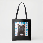 Tote Bag Paix - chat Fourre-tout (Devant)