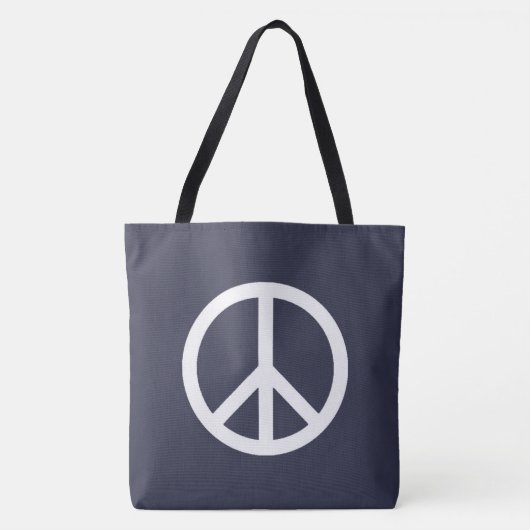 Tote Bag Paix cool et classique (Devant)