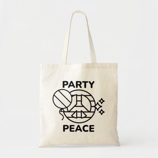 Tote Bag Paix du Parti (Devant)