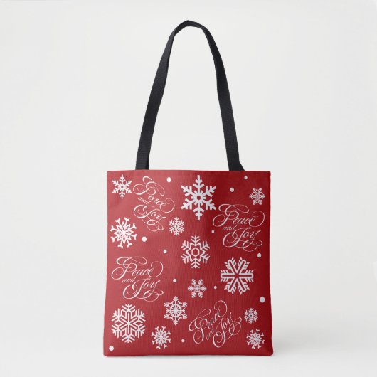Tote Bag Paix et joie (Devant)