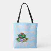 Tote Bag Paix Lotus Fourre-tout (Dos)